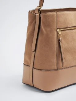 Suede Shoulder Bag|Parfois Clearance