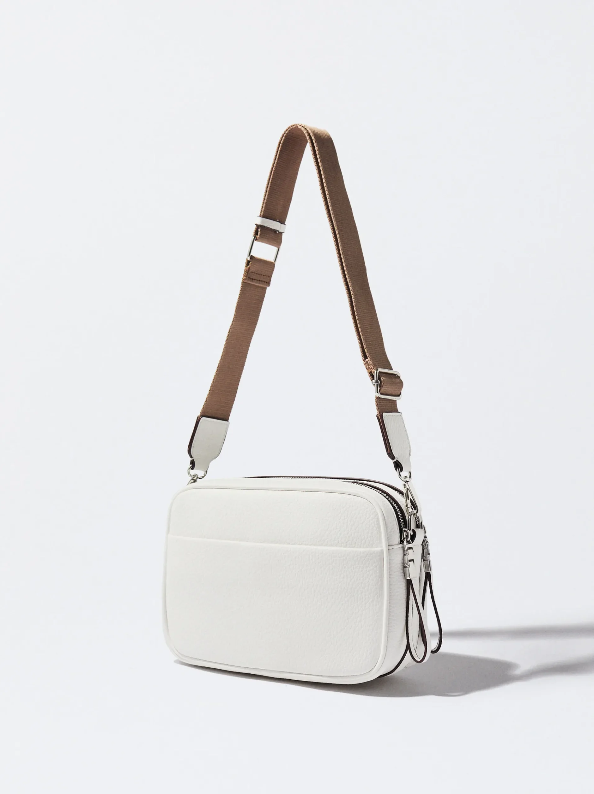 Textured Basic Crossbody Bag|Parfois Sale