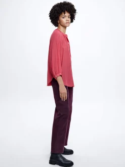 Textu Shirt With Puffed Sleeves|Parfois Cheap