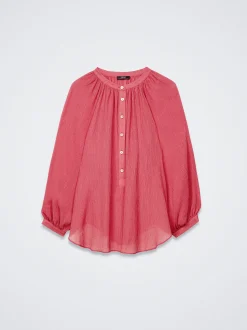 Textu Shirt With Puffed Sleeves|Parfois Cheap
