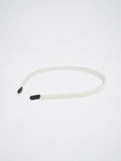 Thin Headband With Pearls|Parfois Clearance