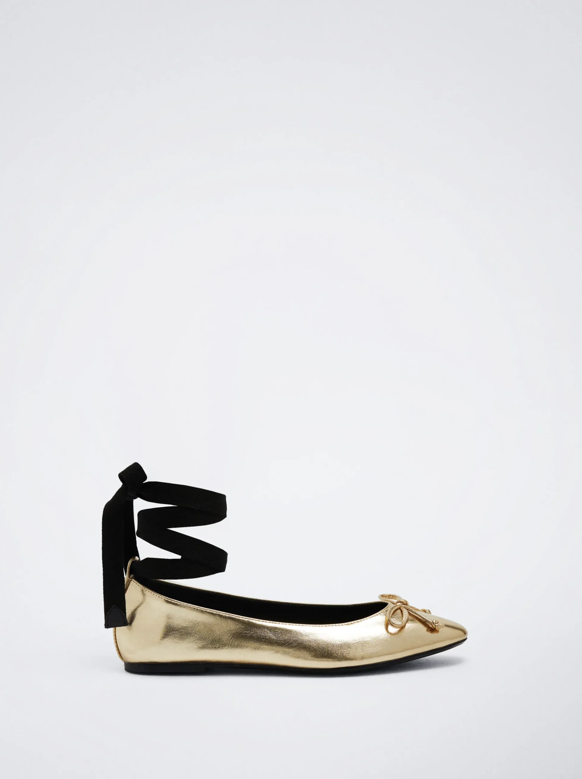 Tied Ballerinas With Bow|Parfois Sale