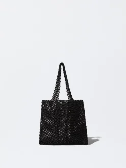Tote Bag With Beads|Parfois Best Sale