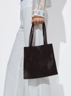 Tote Bag With Beads|Parfois Best Sale