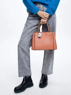 Tote Bag With Pendant|Parfois New