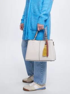 Tote Bag With Pendant|Parfois Clearance