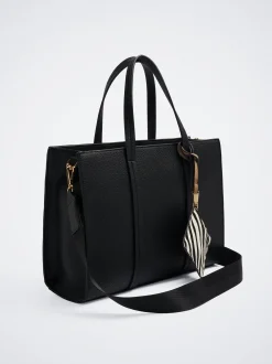 Tote Bag With Pendant|Parfois Store