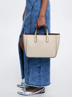 Tote Bag With Removable Interior|Parfois Outlet