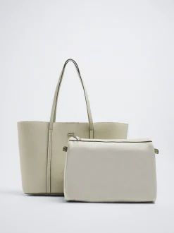 Tote Bag With Removable Purse|Parfois Outlet