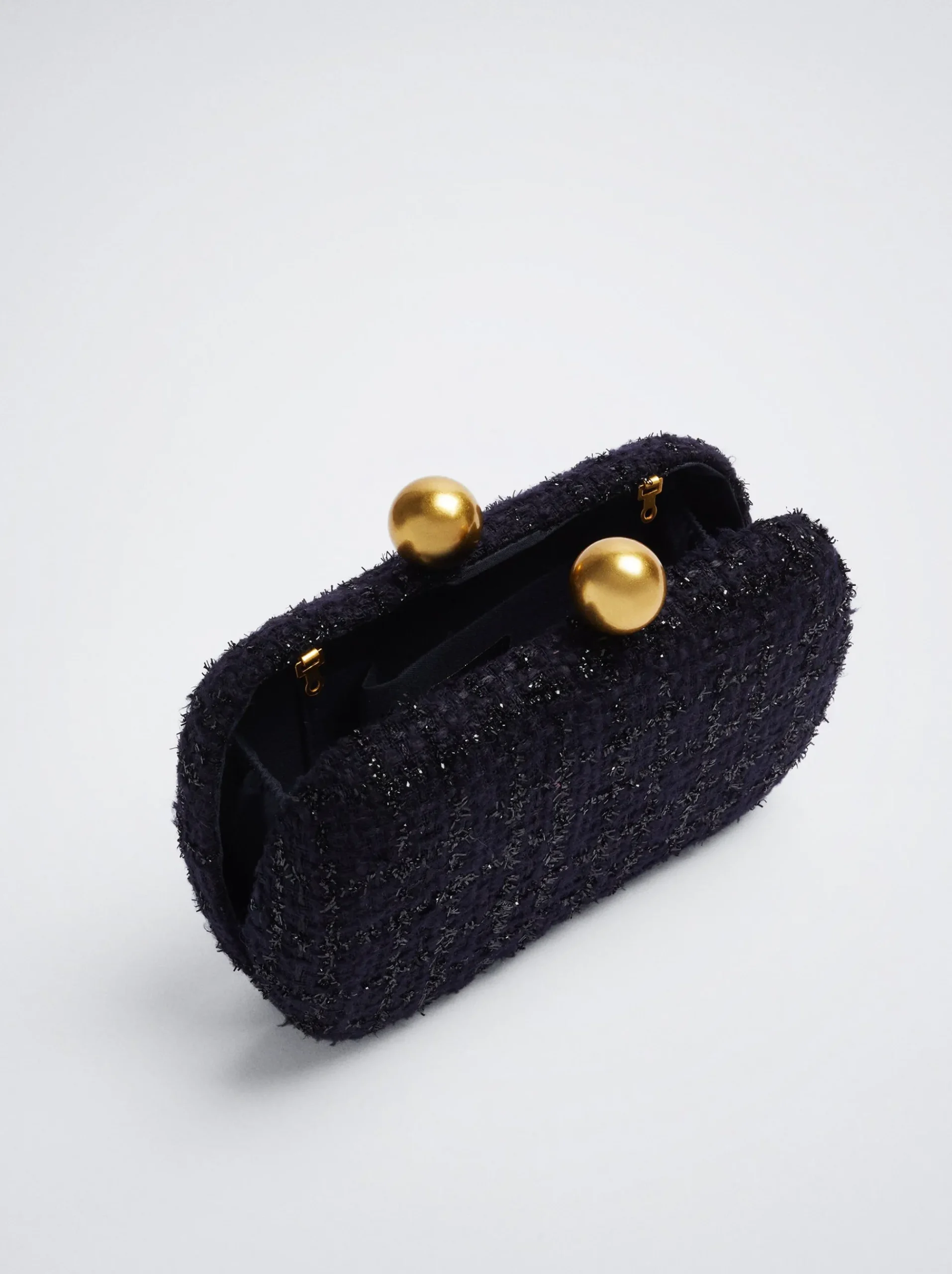 Tweed Party Clutch Bag|Parfois Cheap