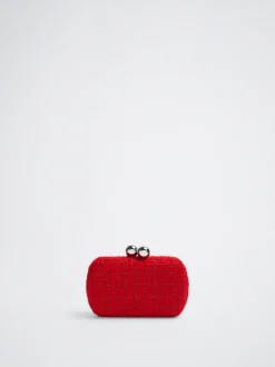 Tweed Party Clutch Bag|Parfois Store