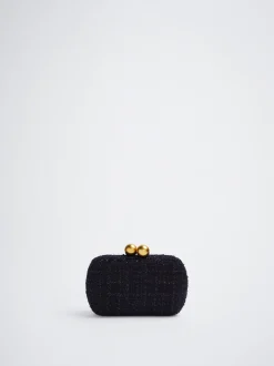 Tweed Party Clutch Bag|Parfois Best Sale