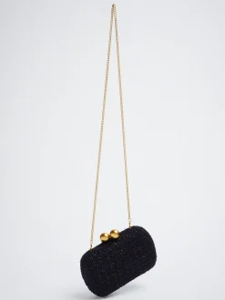 Tweed Party Clutch Bag|Parfois Best Sale