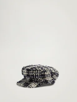 Tweed-Effect Sailor Cap|Parfois Outlet