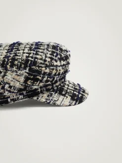 Tweed-Effect Sailor Cap|Parfois Outlet