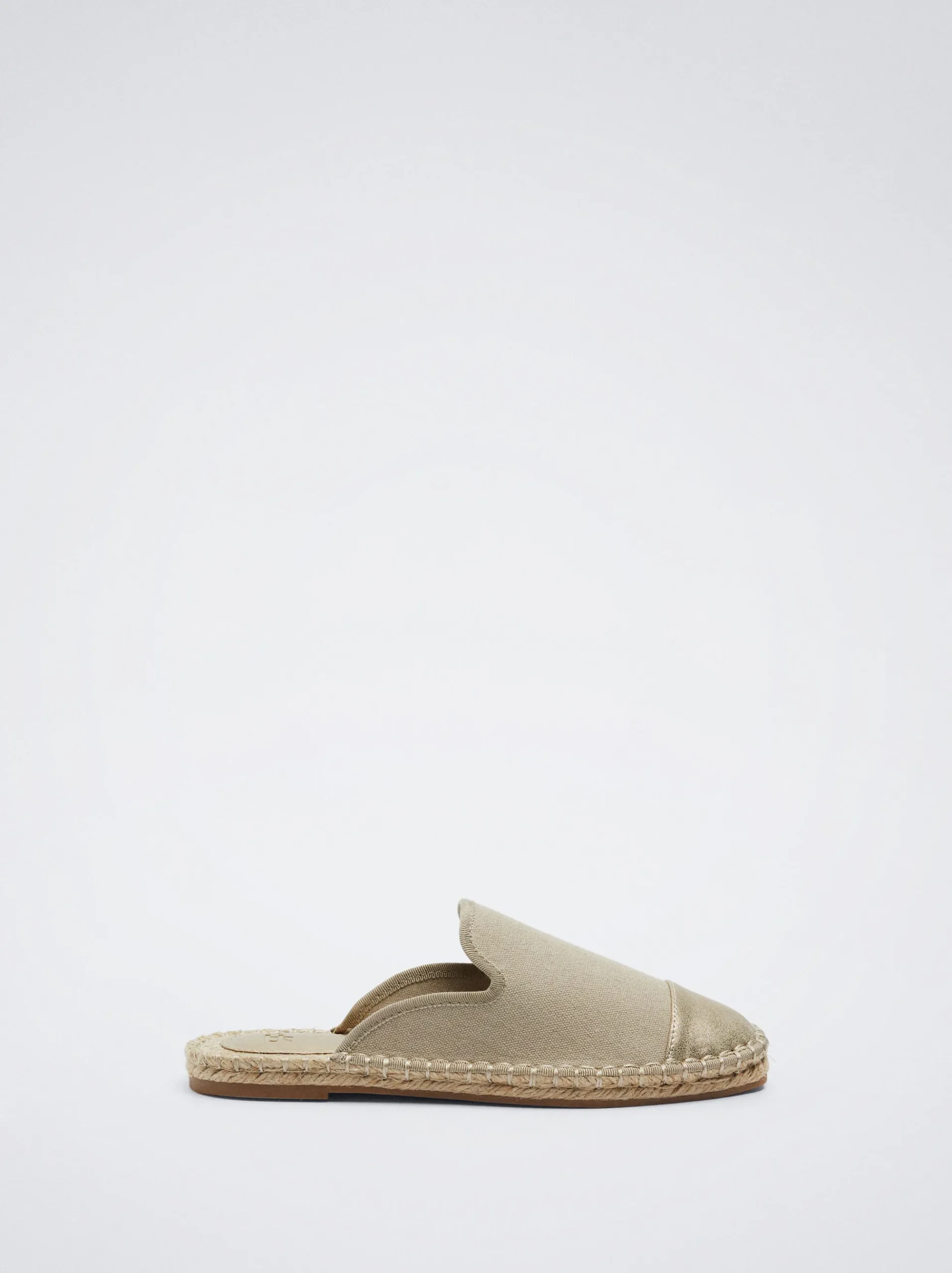 Two-Tone Jute Mules|Parfois Shop