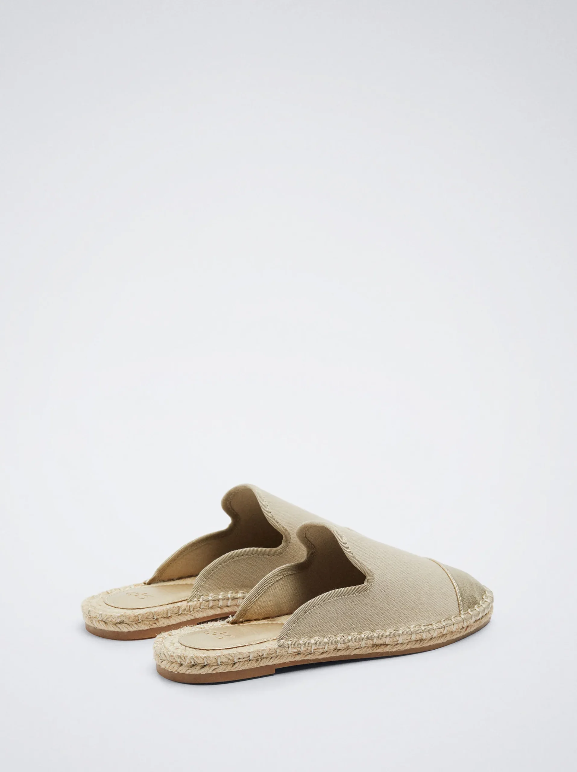 Two-Tone Jute Mules|Parfois Shop