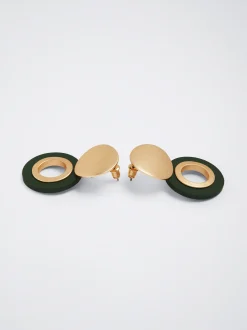 Two-Tone Resin Earrings|Parfois Cheap