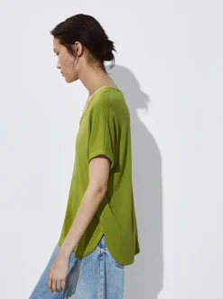 V-Neck Basic T-Shirt|Parfois Best Sale