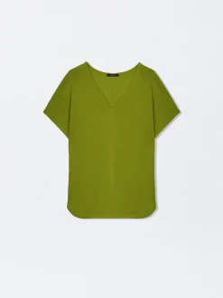 V-Neck Basic T-Shirt|Parfois Best Sale