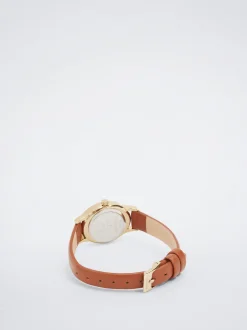 Watch With Leather Effect Wristband|Parfois Cheap