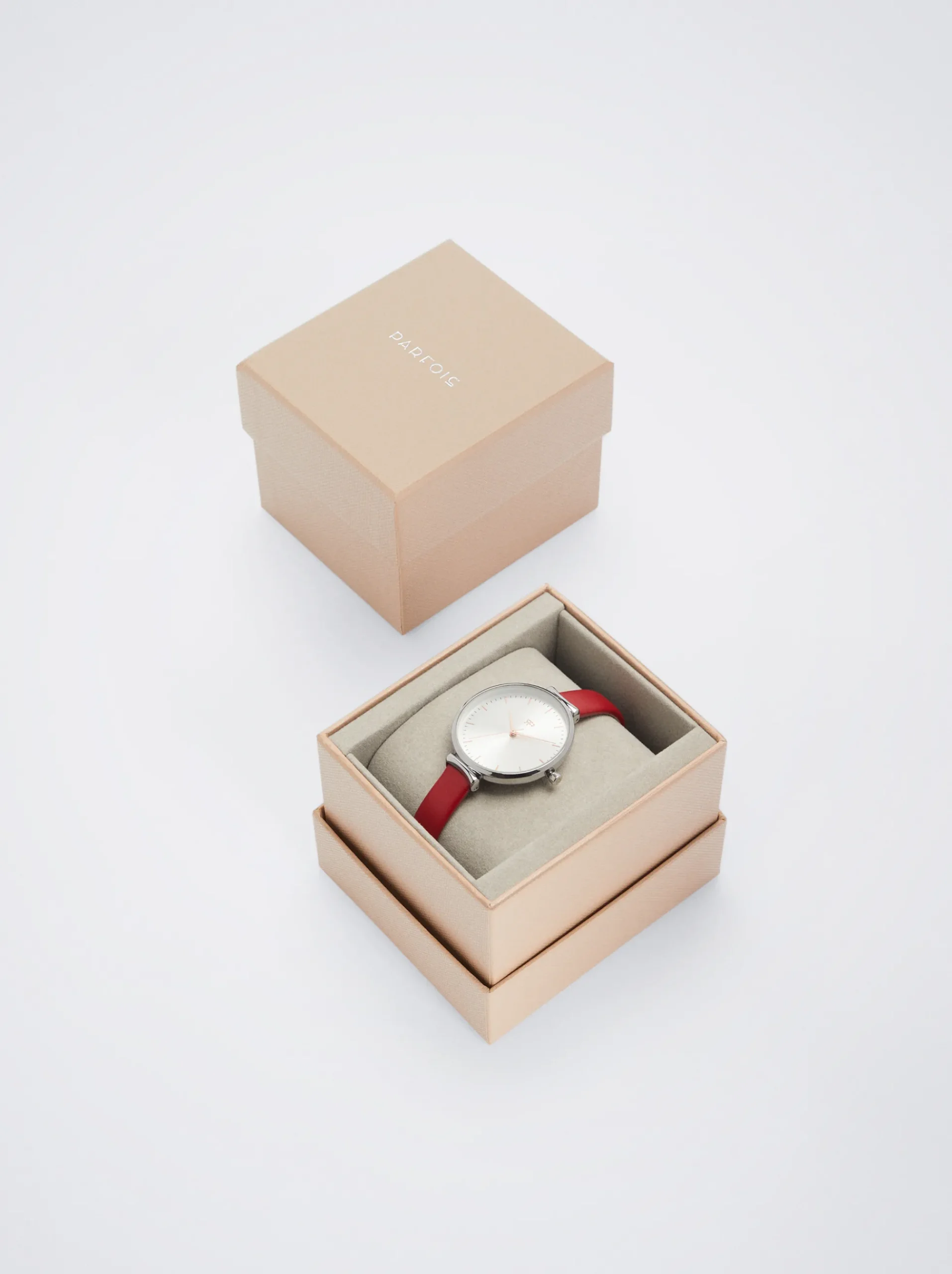 Watch With Leather Effect Wristband|Parfois Sale