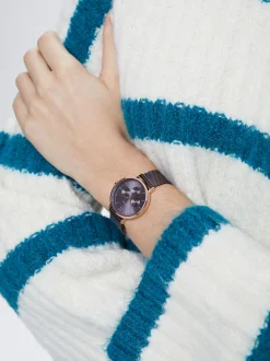 Watch With Stainless Steel Metallic Mesh Strap|Parfois Discount