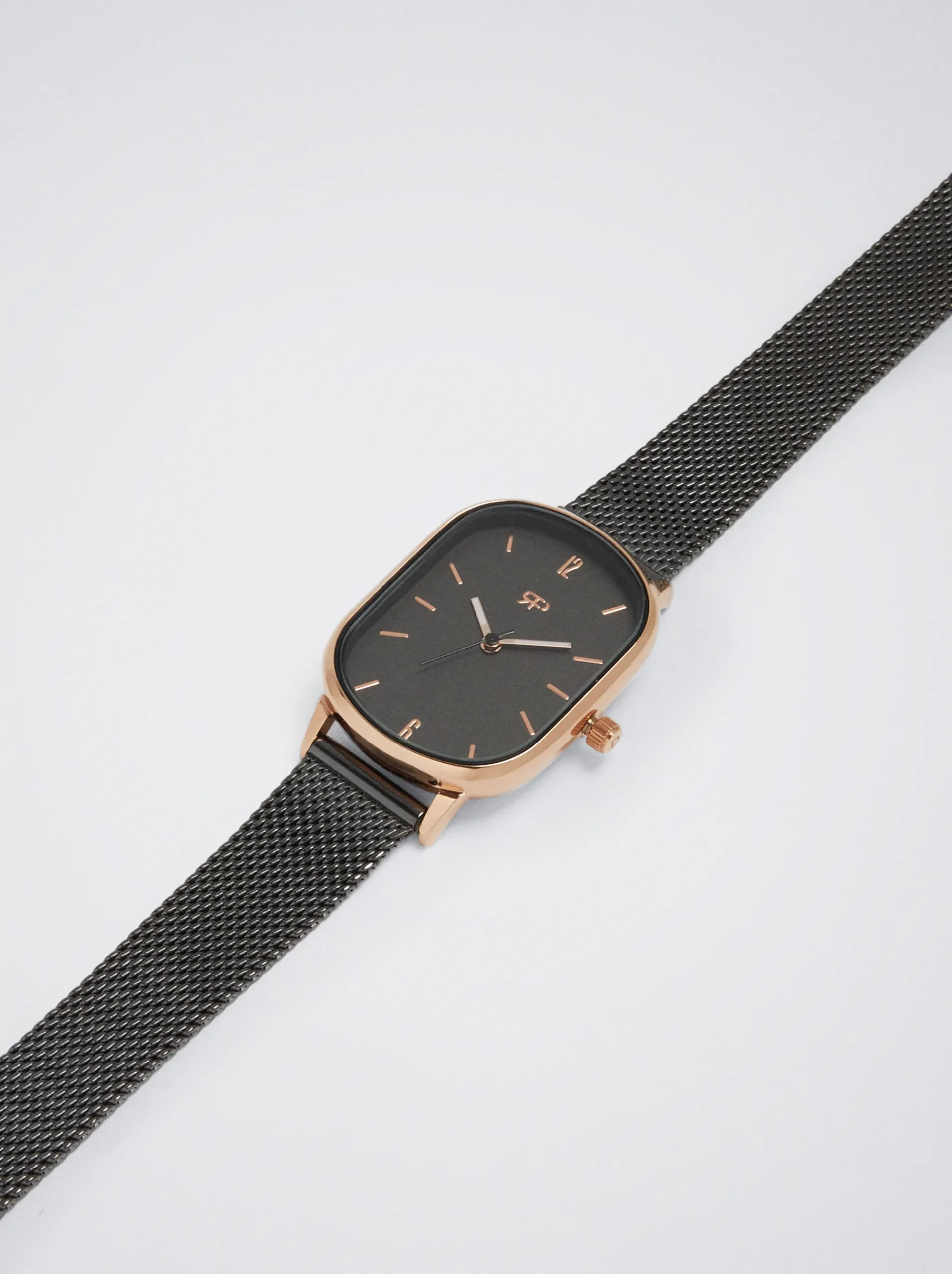 Watch With Stainless Steel Metallic Mesh Strap|Parfois Cheap