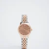 Watch With Two-Toned Steel Strap|Parfois New