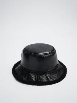 Waterproof Patent Bucket Hat|Parfois Flash Sale
