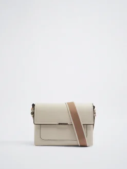 Webbing Strap Crossbody Bag|Parfois Cheap
