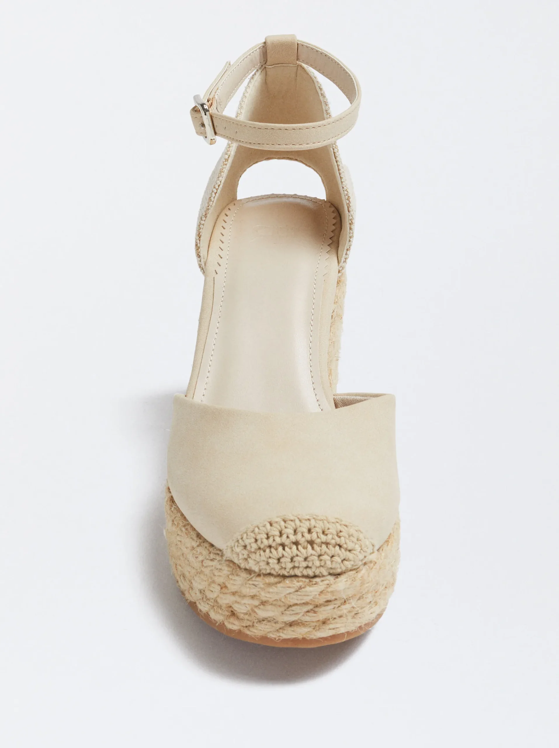Wedge Sandals With Ankle Strap|Parfois Outlet
