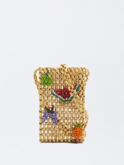 Wooden Phone Case With Beads|Parfois Outlet