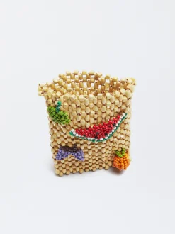 Wooden Phone Case With Beads|Parfois Outlet