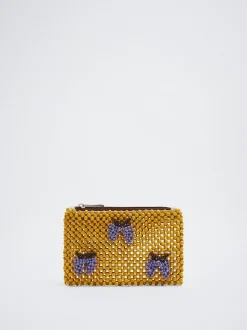 Wooden Purse With Beads|Parfois Outlet
